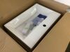 Eridanus Turner 24 in. x 16 in. Vitreous China Retangular Wall-Mount Vessel Sink with Faucet Hole and Overflow in White - 2