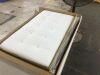 MODWAY Lily White Twin Upholstered Vinyl Headboard - 2