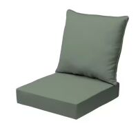 ARDEN earthFIBER Outdoor Deep Seat Set 24 in. x 24 in., Sage Green Texture