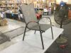 StyleWell Sling Stack Outdoor Dining Chair in Riverbed