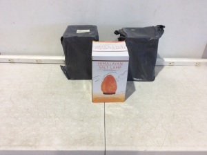 Lot of (3) Himalayan Salt Lamps