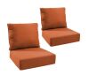 24 in. x 24 in. x 6 in. 4-Piece CushionGuard Deep Seating Outdoor Lounge Chair Replacement Cushions
