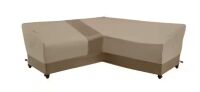 Hampton Bay V-Shape Beige Patio Furniture Cover
