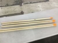 Lot of (5) Coastwide 4' Wood Painting Poles