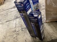 Lot of (2) Lasko WhisperForce Tower Fans