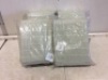 Lot of (4)&nbsp;Modern Striped Bed Blankets, 90" x 92"&nbsp;&nbsp;