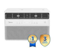 Midea 12,000 BTU Smart Inverter Plus Window Air Conditioners for Rooms up to 550 Sq. Ft. with Dual Filter, Remote in White