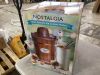 Nostalgia Vintage 6 Qt. Brown Dark Wood Bucket Electric Ice Cream Maker - 2