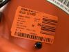Commercial Electric 16 in. 3-Speed Drum Floor Fan in Orange High Velocity Turbo - 3