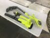 RYOBI ONE+ 18V Cordless String Trimmer/Edger and Blower/Sweeper Combo Kit (2-Tools) with 2.0 Ah Battery and Charger - 4