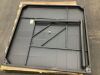 4 Outdoor Patio Swivel Chairs & Table - Table Missing 2 Legs - 7