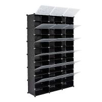 72 Pair Stackable Shoe Storage Cabinet