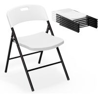 6 Pack Plastic Folding Chairs