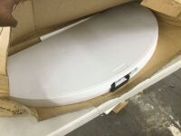 48" Round Bi-Folding Portable Plastic Dining Card Table