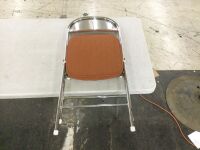 Folding Chair with Cushioned Seat