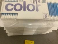 Up & Up Color Cotton Swabs Plastic Sticks 300 Count (Pack of 5)