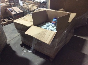 Pallet of ZyeZoo Alcohol Wipes, Approx 360 Pieces