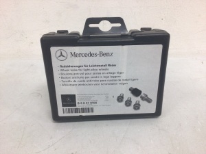 Mercedes-benz Wheel Locks, E-Comm Return