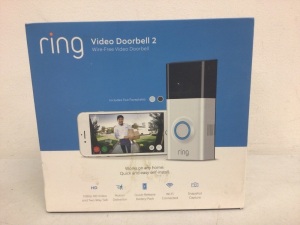 Ring Video Doorbell 2, E-Comm Return