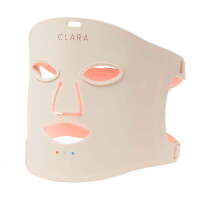 Clara Red Light Therapy LED Face Mask, Silicone, Adjustable, Collagen Boosting Anti-Aging for Radiant Skin