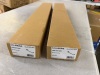 Lot of (2) Glacier Bay Calandine 24 in. Towel Bars Matte Black - 2