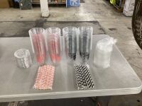 Disposable Cups Lids & Straws
