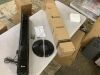 36 inch 3-Speed Portable Tower Fan in Black with Remote Control - 2