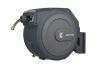 Giraffe Tools Garden Retractable Hose Reel-1/2 in. to 100 ft. Wall Mounted, Dark Grey