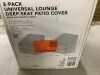 Hampton Bay Outdoor Patio Deep Seating Lounge Chair Cover (2-Pack) - 5