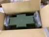 Pure Garden 1.89 cu. ft. Green Plastic Rolling Garden Cart with Seat - 4