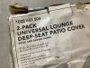 Hampton Bay Outdoor Patio Deep Seating Lounge Chair Cover (2-Pack) - 4