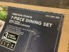 Hampton Bay Preston Pointe Dark Cement Gray 7-Piece Metal Outdoor Dining Set with CushionGuard Putty Cushions - 10