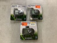 Lot of (3) Orbit 2-Outlet Programmable Hose Watering Timer Sprinkler Timer