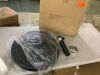 80 lbs. HDPE Round Patio Umbrella Base Free Standing Heavy Duty Base Water and Sand in Black - 2