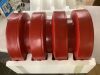 CHRISTOPHER KNIGHT HOME Weslor Modern Red Cylinder MGO Patio End Table - 4