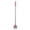 Corona MAX DiscCULTIVATOR Adjustable 6.5 in. Steel Tines with Red Comfort Grip Garden Disc Cultivator