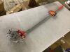 Corona MAX DiscCULTIVATOR Adjustable 6.5 in. Steel Tines with Red Comfort Grip Garden Disc Cultivator - 2