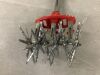 Corona MAX DiscCULTIVATOR Adjustable 6.5 in. Steel Tines with Red Comfort Grip Garden Disc Cultivator - 3