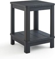 Keter Deluxe Adirondack Side Table - Graphite