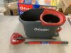 O-Cedar EasyWring Deep Clean Microfiber Spin Mop w/ Bucket System - 2