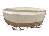Hampton Bay Round Table and Chair Patio Cover