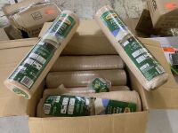Lot of (6) Vigoro 6 ft. x 20 ft. Almond Matrix Grid Sun Shade Fabric