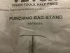 VEVOR 2 in 1 Punching Bag Stand, Steel Heavy Duty Workout Equipment, Adjustable Height - 6