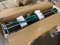 VEVOR 48 Inch Manual Tile Cutter with Single Rail & Double Brackets, 3/5 in Cap with Precise Laser Guide