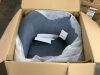 OSP Home Furnishings Parker Blue Fabric Swivel Barrel Chair - 2