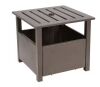 California Umbrella Steel Side Table Patio Umbrella Base in Bronze