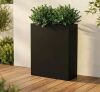 Dovelina 24 in. W x 30 in. H Rectangular Metal Flower Planter Box