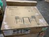 StyleWell Longview 3-Piece Metal Outdoor Counter Height Dining Set With Padded Sling - 2