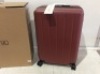 NINETYGO 24" Wine Red Luggage with Spinner Wheels