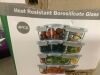 Glass Meal Prep Containers 2 & 3 Compartment, Leak-Proof Lids 32 oz 4 Pack - 3